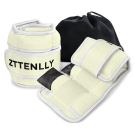 Adjustable Ankle Weights for Women Men and Kids | 1 Pair 5 10 15 18 20 Lbs Leg Wrist Ankle Weight Straps for Yoga, Walking, Running, Aerobics, Gym, Dance, Pilates, Cardio