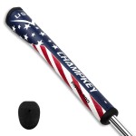 CHAMPKEY USA Pistol Golf Putter Grip | Comfortable Polyurethane and Lightweight Putter Grips (Midsize)