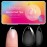 krofaue Almond Nail Tips 240pcs - Half Matte Short Press On Nails, 12 Sizes Pre-Shaped Extra Short Clear Tips for Full Cover Nail Extensions DIY
