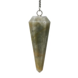 Amazing Gemstone Chrysoberyl Cats Eye Crystal Pendulum for Divination - Certified Dowsing Crystals and Healing Stones for Chakra Balancing and Meditation - Enhance Reiki Spiritual Growth