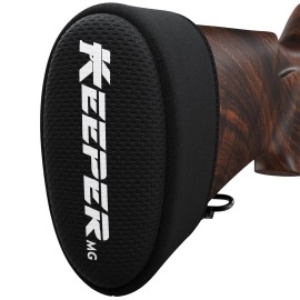 KEEPER MG Recoil Pad for Shotgun - Gel, Slip-On Rifle Stock Pads Compatible with Winchester, Remington, Mossberg and Ruger - Gun Shooting and Hunting Accessories, 1 Pack