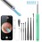 Ear Wax Removal, Ear Cleaner with Camera and Light, Ear Wax Removal Kit with 8 Pcs Set, Ear Wax Removal Tool Camera with 1080P, Ear Cleaning Kit with 6 Spoons, Ear Camera for iOS & Android (Green)
