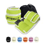 Adjustable Ankle Weights for Women Men and Kids | 1 Pair 5 10 15 18 20 Lbs Leg Wrist Ankle Weight Straps for Yoga, Walking, Running, Aerobics, Gym, Dance, Pilates, Cardio