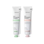 Boka Fluoride Free Toothpaste, Nano Hydroxyapatite Toothpaste, Appropriate for Sensitive Teeth - for Adult, Kids Oral Care - Ela Mint, Coco Ginger Flavor, 1.3 Fl Oz 2Pk US Manufactured