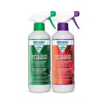 Nikwax Tent & Gear, Tent & Gear Duo-Pack, 500ml, SolarWash & SolarProof, Cleaning & Waterproofing Spray, Cleaner, Restores DWR Water Repellency on Outdoor Fabric, Rain Fly, Backpacks