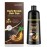 KINGMING Dark Brown 3 in 1 Hair Dye Shampoo for Gray Coverage, Herbal Ingredients for Men and Women, 500ml (Dark Brown)