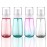 Cosywell Fine Mist Spray Bottle TSA Approved 3.4oz 100ml 4 Pack Empty Cosmetic Refillable Travel Containers Plastic Spray Bottle for Perfume Essential Oils Toners Rose Water Cosmetics(4Colors)
