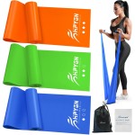 HPYGN Resistance Bands for Working Out, Exercise Bands for Stretching, Yoga, Pilates, Physical Therapy, Strength Training and Rehab Bands, Non Latex Workout Bands, 1.5m Elastic Bands for Beginner