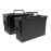 HARDROCK Metal Ammo Can,Ammo Box Black (30cal+ 50cal 2pcs)