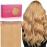 WENNALIFE Wire Hair Extensions (Increase 50% Lifespan) Real Human Hair 12 inch 70g Strawberry Blonde Remy Wire Hair Extensions Invisible Transparent Fish Line Straight Real
