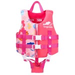 Gogokids Toddler Swim Vest, Premium Kids Swimming Jacket for 30-40-50-60-70 Lbs Girls and Boys, Floaties Vest Swimming Aid with Dual Adjustable Safety Strap for 2-9 Years in Pool/Puddle/Beach