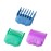Magetic Clipper Guards Set Compatible with Most Wahl Clippers, Color Coded Clipper Combs Replacement - Guard Number: 1/2, 1 and 1 1/2 (Length: 1/16, 1/8 and 3/16 inch)