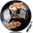 Senston Soccer Ball for Adult Training Ball Black Size 4 Official Match Football Balls with Pump