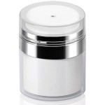 Airless Pump Jar - 1.0 Oz Air Pumps Container, Pump Moisturizer Container Empty Subpackage Makeup Jar Vacuum Bottle Dispenser