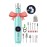 Nail Drill Kit, Cordless Electric Nail Drill Professional Kit 20000rpm Electric Nail File Drill for Acrylic Gel Nails, E-File Nail Kit for Manicure Salon Home