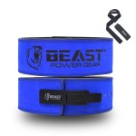 Beast Power Gear Weight Lifting Belt Lever Buckle 10MM 13MM Thick & 4 Inches Free Strap Weightlifting, Powerlifting, Deadlifts, Squats Men Women