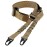 Bengor Two Point Traditional Sling with Adjustable Extra Long Metal Hook Rifle Sling