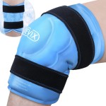 REVIX 20 XXXL Knee Ice Pack Wrap Around Entire Knee, Extra Large Ice Pack for Leg Discomfort Reducing, Cold Compress Therapy, Reusable Ice Wraps for Back, Shoulder Relaxation, Post-Workout Recovery
