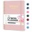 Fitness Workout Journal for Women & Men, A5(5.5 x 8.2) Workout Log Book Planner for Tracking, Progress, and Achieving Your Wellness Goals-Pink