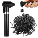 Ink Mixer Machine Kit, Yuelong Pigment Mixer Machine with 100Pcs Mixing Sticks Eyebrow Color Makeup Ink Pigment Electric Agitator Machine for Makeup Microblading Supplies