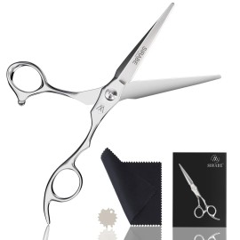 Sirabe Professional Hair Scissors Shears, 6.5 Extremely Sharp Blades, Hair Cutting Scissors Barber Kit Haircut Scissors, for Home Salon Hairdressing