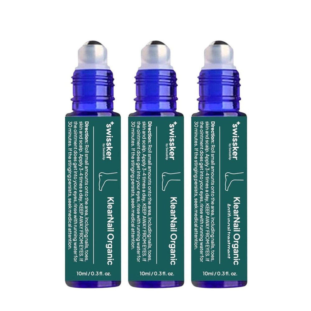 Swissklip Medi-Care Toenail Stick I KlearNail Treatment | Natural Solution for Healthy Nails I Suitable For Foot, Toe, and Fingernail I For Brittle Toenails - 10ml / 0.3 Fl. Oz. Pack 3 - Made in USA