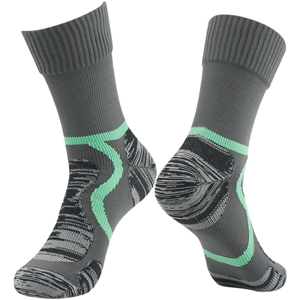 RANDY SUN Hiking Waterproof Socks, Light Cushioned Trekking, Performance & Outdoor Socks, Men & Women,Gray XS