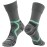 RANDY SUN Hiking Waterproof Socks, Light Cushioned Trekking, Performance & Outdoor Socks, Men & Women,Gray XS