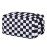 E-Tree Cute Makeup Bag,Medium Travel Make up Pouch for Purse,Zipper Toiletry Cosmetic Brush Skin Care Case for Women Man,Tech Electronic Organizer,Small Canvas Storage for Personal Items,Checkered