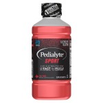 Pedialyte Sport Electrolyte Solution | 5 Key Electrolytes for Muscle Support | Fast Hydration for Before, During, & After Exercise | Fruit Punch, 1 Liter