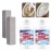 WUKALAKA Pumice Stone for Toilet Cleaning Bowl Stick, Pumice Stone for Cleaning Hard Water Ring Remover for Household Clean Toilets, Bathroom, Kitchen Sink, Grill 2+2pcs