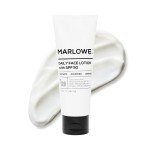 MARLOWE. No. 128 Men\'s Facial Lotion with Sunscreen SPF 50, 3.4 oz, Oil-Free, Lightweight Daily Face Moisturizer for Men, Includes Natural Extracts to Hydrate, Nourish & Soothe