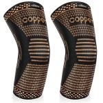 FCNUSX Copper Elbow Pads Brace Compression Sleeves for Pain Relief Men Women, Arm Support Forearm Braces for Tendonitis, Tennis, Golfers, Arthritis, Weight lifting