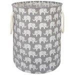 VAIVUSTO Round Laundry Basket Storage Bins Nursery Hamper Gift Baskets for Home,Office,Home Decor