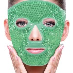 ZNCUETD Face Ice Mask Facial Ice Packs Gel Beads Hot Cold Compress for Post Oral, Dental, Nose,Facelift Plastic Cosmetic & Laser Surgery Recovery Puffiness Swelling Dark Circles & Headaches