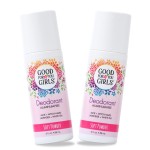 Good for You Girls Aluminum-Free, Natural Deodorant for Kids, Pre teens, Teens, Safe & Effective Odor Control, Clear Roll-On, Natural Fragrance, Vegan, Made in USA | Soft Powder, 3 oz (Pack of 2)