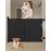 Miumoon 59 inch Retractable Baby Gates 34 inch Tall, Retractable Gate with Reinforced Strip Design to Prevent Crawling Through, 5 FT Retractable Dog Gate for Stairs, Doorways, Hallways, Indoor/Outdoor