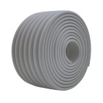 M2cbridge Multifunctional Edge and Corner Guard Coverage Baby Safety Bumper DIY (Grey 13.1ft)