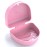 Retainer Case Denture Case: BVN Orthodontic Dental Case, Slim Braces Case, Mouth Guard Case, Denture Box, Teeth Aligner Case, Night Guard Case Container Storage Holder Pink