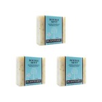 Plantlife Double Mint 3-Pack Bar Soap - Moisturizing and Soothing Soap for Your Skin - Hand Crafted Using Plant-Based Ingredients - Made in California 4oz Bar