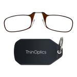 ThinOptics Keychain Case Rectangular Reading Glasses