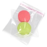 Morepack Self Sealing Cellophane Bags Self Adhesive,3x3 Inches Clear Resealable Cellophane Bags 200Pieces (Mini Size)