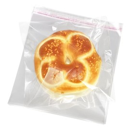 Self Sealing Cellophane Bags Self Adhesive,7x7 Inches Clear Resealable Large Cookie Bags for Gift Giving 200Pieces