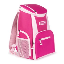 RTIC Lightweight Backpack Cooler, Very Berry, 15 Can, Portable Insulated Bag, for Men & Women, Great for Day Trips, Picnics, Camping, Hiking, Beach, or Park
