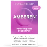 Amberen Perimenopause, Peri-Menopause Multi-Symptom Relief, Vitamin B, Vitamin E & Antioxidants Supplement, Clinically Shown to Help Support Hormone Balance, Hot Flashes & Night Sweats, 60 Count