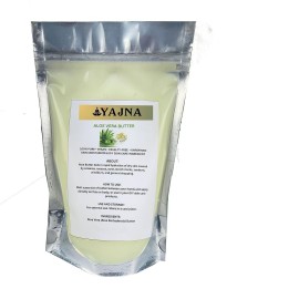 Yajna Organic Raw Aloe Vera Butter 100% Pure,Natural & Unrefined| Skin Moisturizer For Face, Body & Hair| 8 OZ/230 GM Ivory/White Grade A | DIY Creams, Balms, Lotions, Soaps| Softens Dry & Tough Skin
