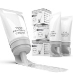 Eli & Ali Tush Swiper - Diaper Rash Cream & Butt Paste Applicator - Universal Fit for Most Diaper Creams | Mess-Free & Hygienic Alternative to Cream Spatula - Carry Less Baby Gear - Grey, 3 Pack