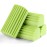Jeymei 4-Pack Damp Clean Duster Sponge, Sponge Cleaning Brush, Duster for Cleaning Blinds, Glass, Baseboards, Vents, Railings, Mirrors, Window Track Grooves and Faucets Green Non-Scratch Sponges
