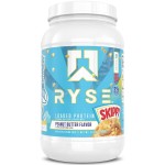 RYSE Loaded Protein Powder - Skippy Peanut Butter - 25g Whey Protein Isolate & Concentrate with Prebiotic Fiber & MCTs - Low Carb, Low Sugar, Digestive-Friendly - 27 Servings / 2 lb Tub