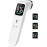Touchless Thermometer for Adults and Kids, Fast Accurate Thermometer with Fever Alarm, 1S Reading & Silent Mode (LED-White)